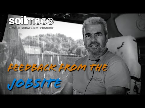 Feedback from the jobsite – Vincenzo, operator of Santacroce SRL