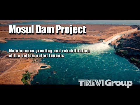 Mosul Dam Project – Maintenance grouting and rehabilitation of the bottom outlet tunnels