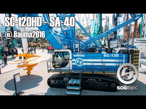 SC-120 HD with SA-40 at bauma 2016