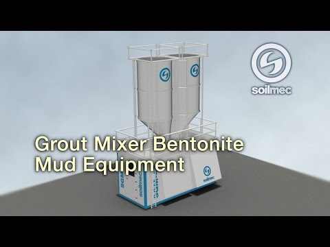 Soilmec SGM 45 Grout Mixer Bentonite mud equipment