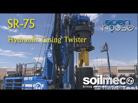 SR-75 with Hydraulic Casing Twister