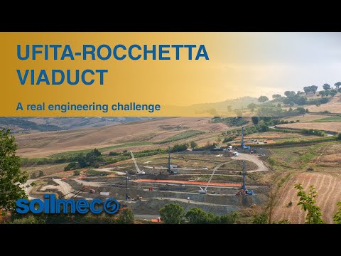 The Ufita-Rocchetta Viaduct. A real engineering challenge.